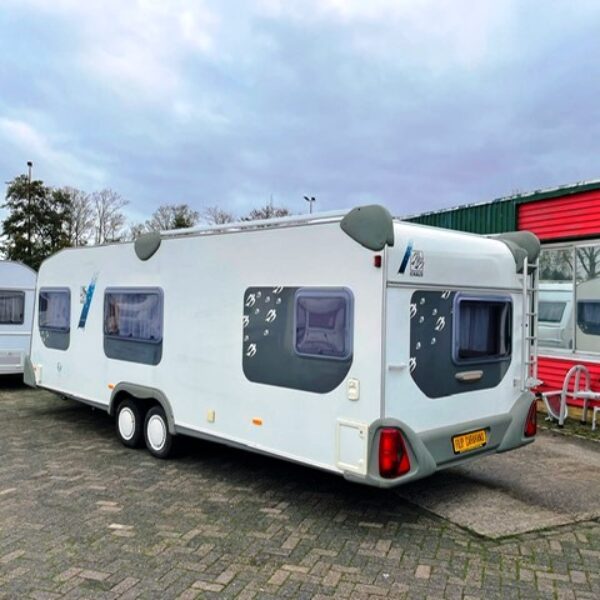 KNAUS Eurostar 650, bj.2000, 6 persoons, douche, voortent