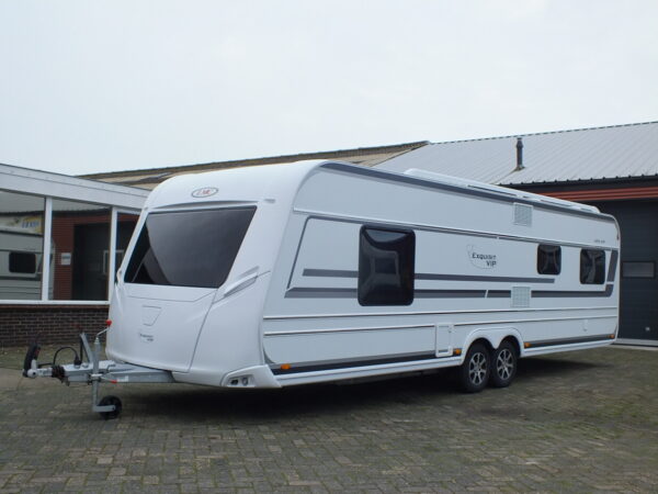 LMC Exquisit 695 VIP, QUEENSBED, DOUCHE, MIDDENZIT - Afbeelding 2