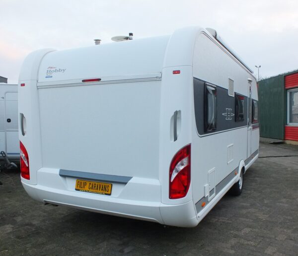 HOBBY De Luxe 545 KMFE bj.2014, met AIRCO, MOVER, VOORTENT - Afbeelding 4