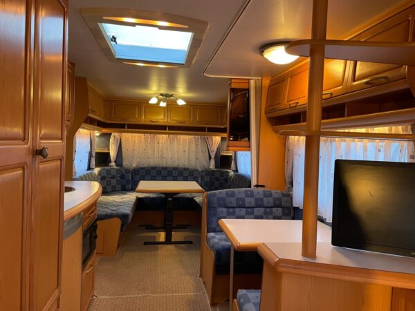 Hobby Prestige 650 UMFE. bj, 2003 met DOUCHE en LUIFEL - Afbeelding 6