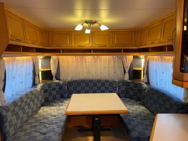 Hobby Prestige 650 UMFE. bj, 2003 met DOUCHE en LUIFEL - Afbeelding 8