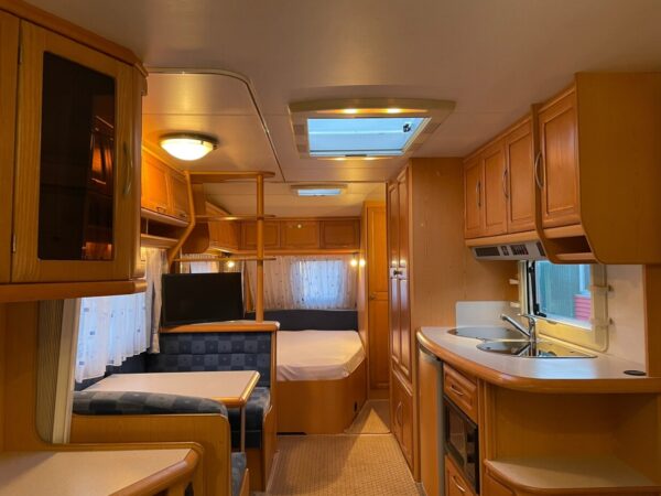 Hobby Prestige 650 UMFE. bj, 2003 met DOUCHE en LUIFEL - Afbeelding 25
