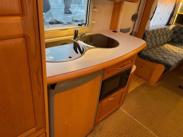 Hobby Prestige 650 UMFE. bj, 2003 met DOUCHE en LUIFEL - Afbeelding 22