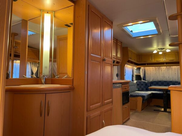 Hobby Prestige 650 UMFE. bj, 2003 met DOUCHE en LUIFEL - Afbeelding 26