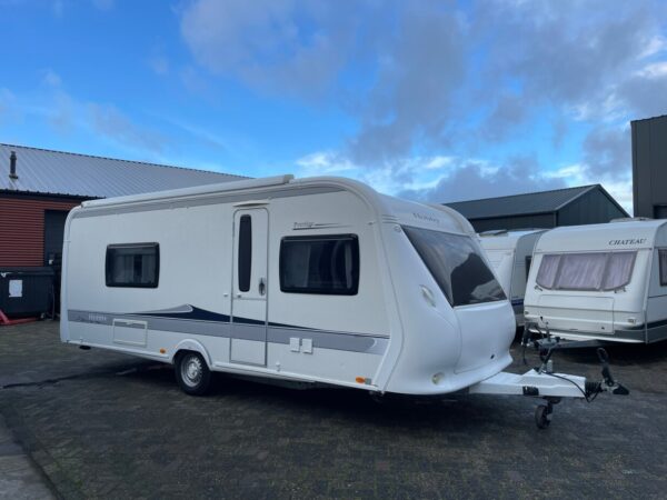 Hobby Prestige 560WLU bj,2014 Met LUIFEL douche TOPSTAAT - Afbeelding 2