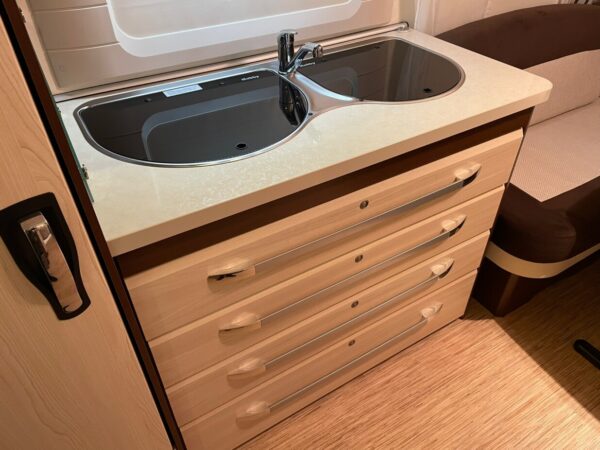 Hobby Prestige 560WLU bj,2014 Met LUIFEL douche TOPSTAAT - Afbeelding 18