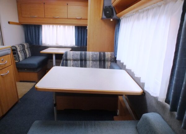 KNAUS Blue Line 500 TM bj.2000, KINDERKAMER, DOUCHE VOORTENT - Afbeelding 12