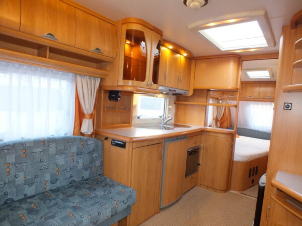 HOBBY Excellent Easy 540 UFE bj.2005, AIRCO, MOVER, VOORTENT - Afbeelding 12