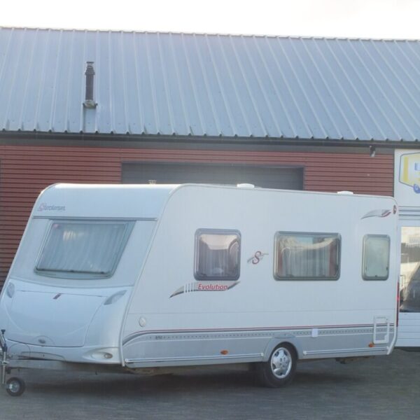 STERCKEMAN Evolution 450 CP bj.2013, QUEENSBED, ACCU, DOUCHE