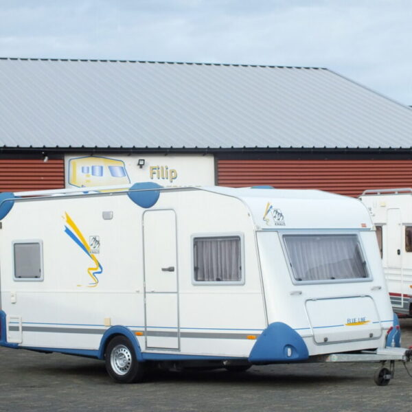 KNAUS Blue Line 450 bj.99, met ISABELLA VOORTENT en DOUCHE