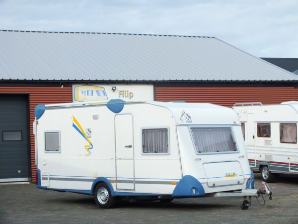 KNAUS Blue Line 450 bj.99, met ISABELLA VOORTENT en DOUCHE
