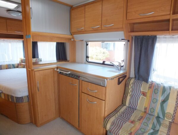 KNAUS Blue Line 450 bj.99, met ISABELLA VOORTENT en DOUCHE - Afbeelding 12