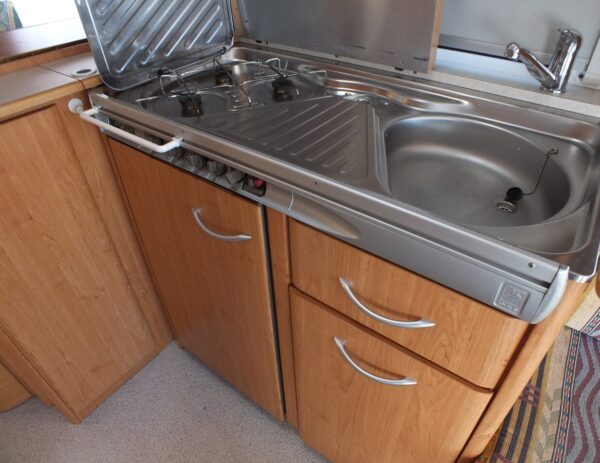 KNAUS Blue Line 450 bj.99, met ISABELLA VOORTENT en DOUCHE - Afbeelding 14