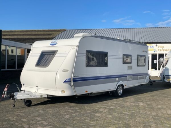 HOBBY Exclusive 560 UFF bj.2005, met MOVER, AIRCO, VOORTENT - Afbeelding 2