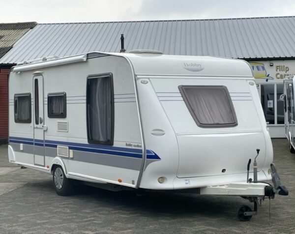 HOBBY Excellent 540 UFF bj.2007, VRIJSTAAND BED - Afbeelding 2