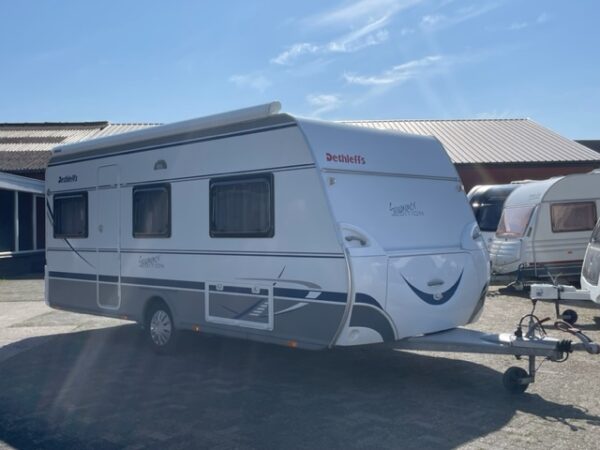 DETHLEFFS Summer Edition 500 DB bj.2008, met MOVER, VOORTENT
