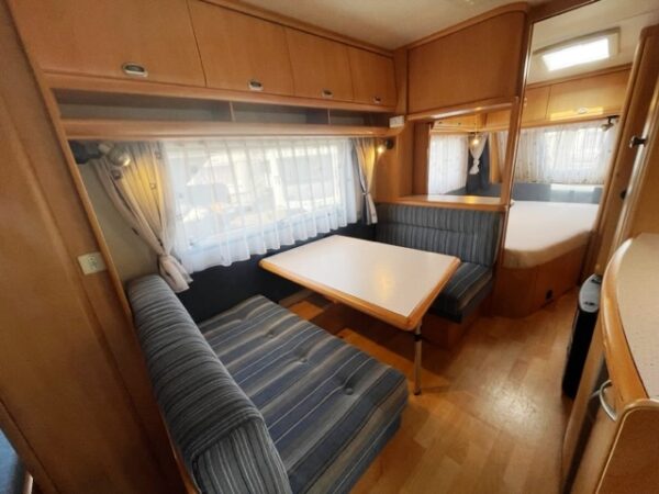 HOBBY De luxe Easy 500 KMFE bj.2003, DOUCHE, MOVER, VOORTENT - Afbeelding 11