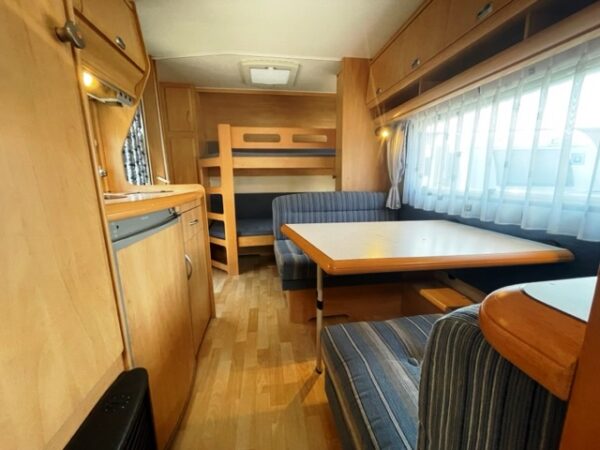 HOBBY De luxe Easy 500 KMFE bj.2003, DOUCHE, MOVER, VOORTENT - Afbeelding 8