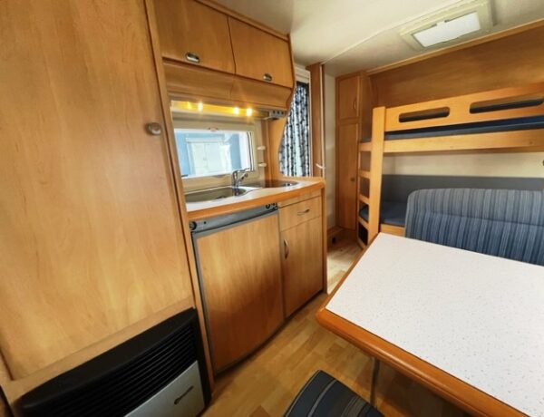 HOBBY De luxe Easy 500 KMFE bj.2003, DOUCHE, MOVER, VOORTENT - Afbeelding 21