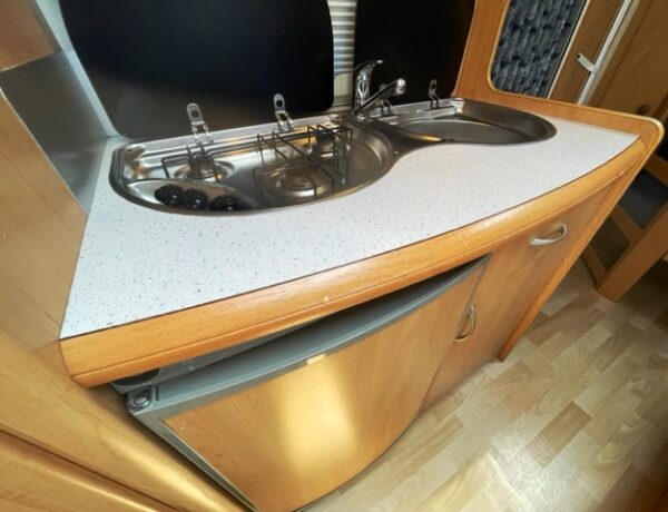 HOBBY De luxe Easy 500 KMFE bj.2003, DOUCHE, MOVER, VOORTENT - Afbeelding 20