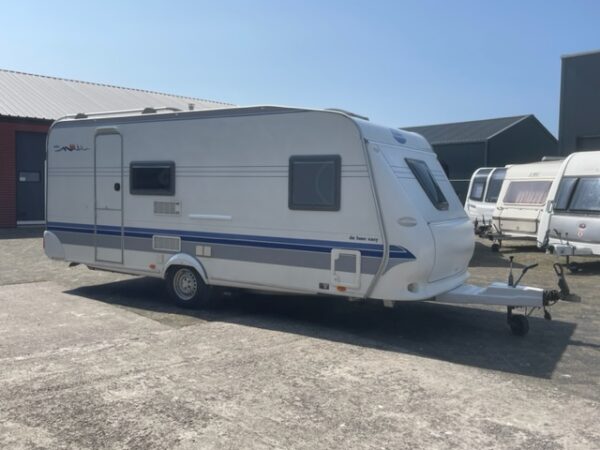 HOBBY De luxe Easy 500 KMFE bj.2003, DOUCHE, MOVER, VOORTENT