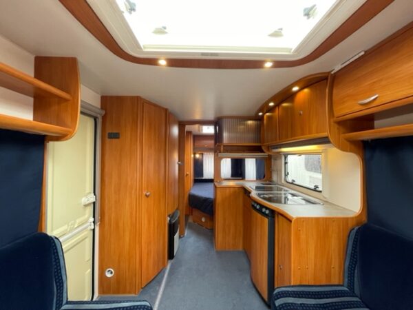 DETHLEFFS Beduin 510 DB bj.2004, VOORTENT, MOVER, DOUCHE - Afbeelding 5
