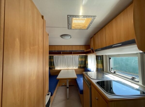 KNAUS Vimara 400 bj.2002, met STAPELBED, VOORTENT, UITBOUW - Afbeelding 5