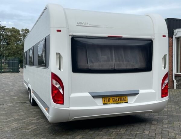 HOBBY VIP 695, bj.2015, 5 SLAAPPLAATSEN, NIEUWE VOORTENT - Afbeelding 3