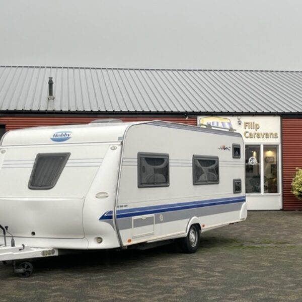 HOBBY De luxe 560 KMFE bj.2004, 6 SLAAPPLAATSEN, STAPELBED