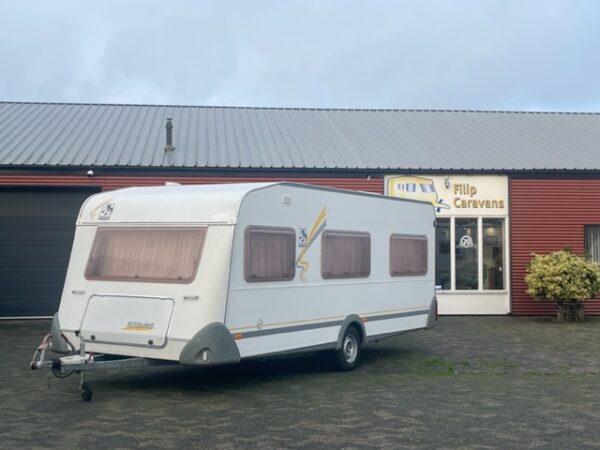 KNAUS Sudwind 550 bj.2004, 6 SLAAPPLAATSEN, DOUCHE, VOORTENT - Afbeelding 2