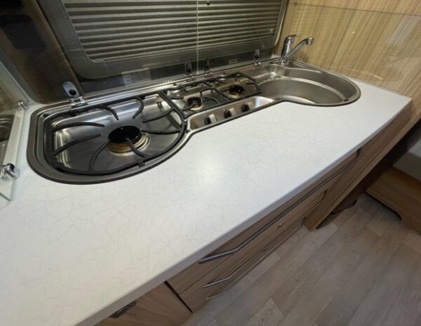 FENDT Bianco Selection 465 SFB bj.2019, SAFARI ROOM, DOUCHE - Afbeelding 17