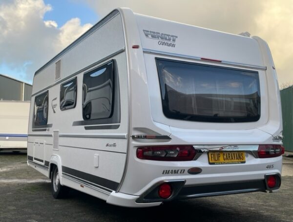 FENDT Bianco Selection 465 SFB bj.2019, SAFARI ROOM, DOUCHE - Afbeelding 4