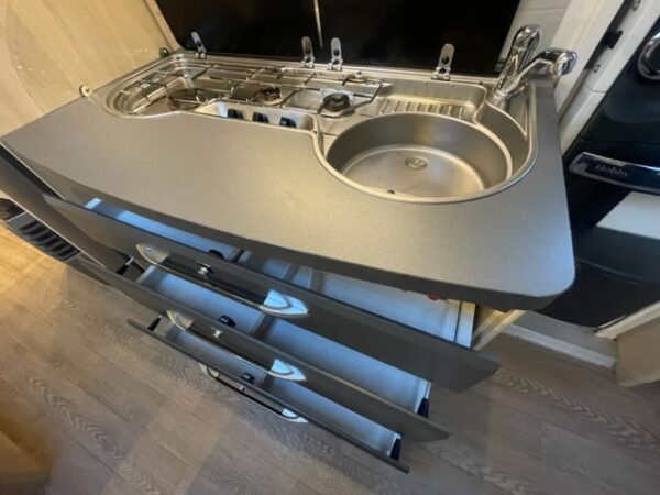 HOBBY de Luxe 560 KMFE bj.2017, 3 x STAPELBED, AICRO - Afbeelding 19