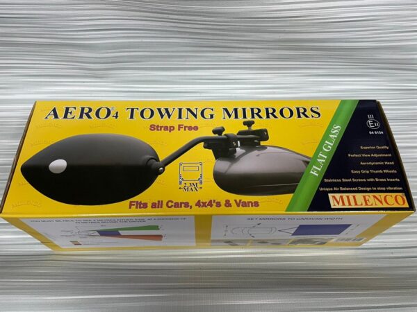 MILENCO AERO 4 VLAK GLAS (2 STUKS)