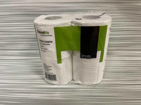 TRAVELLIFE TOILETPAPIER 4 STUKS