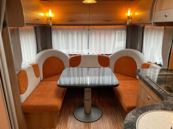 BURSTNER BELCANTO 525 TL bj. 2007 MOVER, AIRCO en ZAKLUIFEL - Afbeelding 8