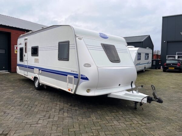 Hobby De luxe 560 Kmfe, bj.2006, 7 persoons, mover, voortent