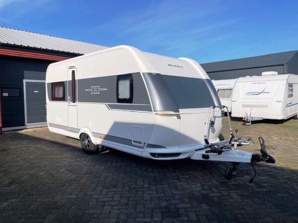 Hobby Excellent 460UFE, bj.2014 met fransbed en mover