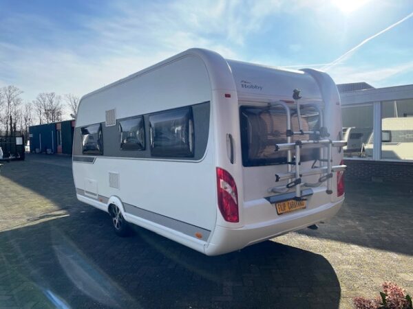 Hobby Excellent 460UFE, bj.2014 met fransbed en mover - Afbeelding 3