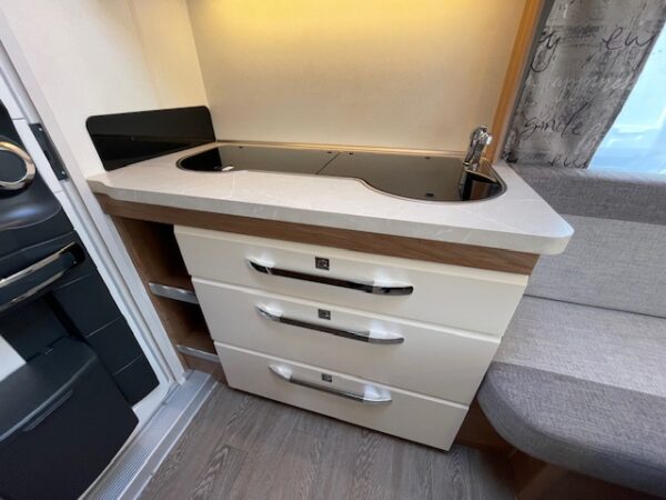 HOBBY De Luxe 400 SFE bj.2021, AIRCO, LUIFEL, VOORTENT - Afbeelding 14