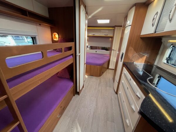 HOBBY Premium 650 UKFE bj.2016, MOVER, KINDERKAMER, CASSETTELUIFEL - Afbeelding 6