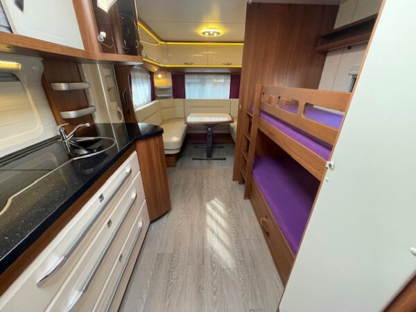 HOBBY Premium 650 UKFE bj.2016, MOVER, KINDERKAMER, CASSETTELUIFEL - Afbeelding 9