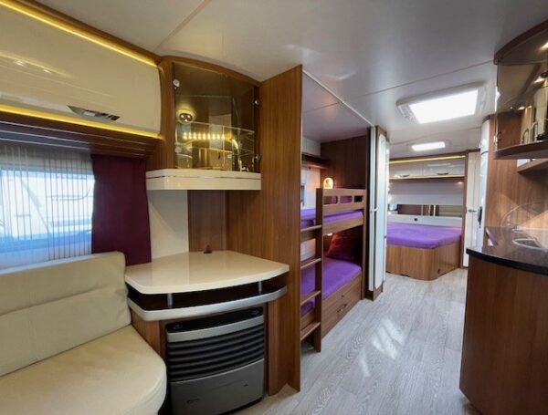 HOBBY Premium 650 UKFE bj.2016, MOVER, KINDERKAMER, CASSETTELUIFEL - Afbeelding 11