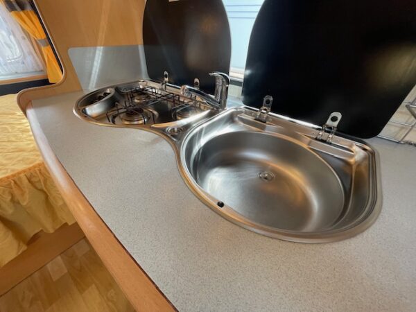 HOBBY De Luxe 440 SF bj.2001, met DOREMA VOORTENT - Afbeelding 16