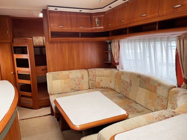 Hobby Excellent 560 KMFE, bj.2008, 7 PERSOONS met MOVER - Afbeelding 8