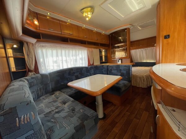 HOBBY Excellent 560 KMFE bj.2008, met KINDERKAMER, VOORTENT - Afbeelding 10