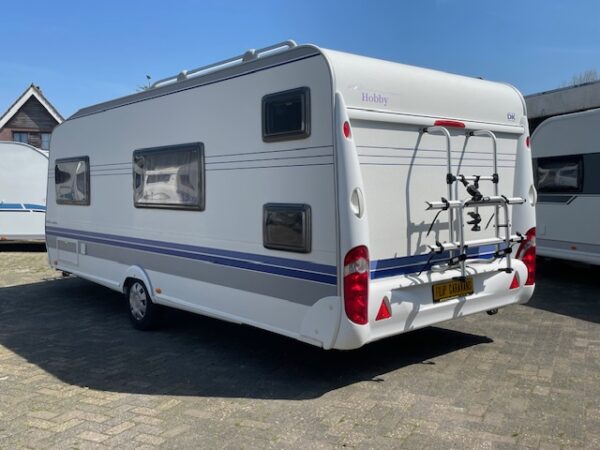 HOBBY Excellent 560 KMFE bj.2008, met KINDERKAMER, VOORTENT - Afbeelding 3