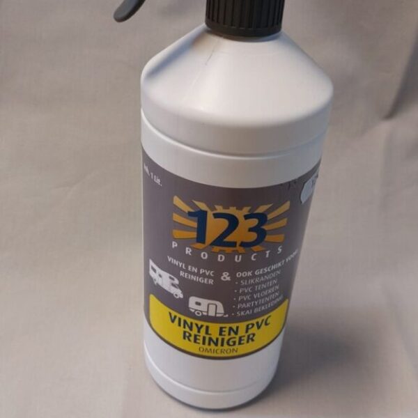 123 OMICROM VINYL en PCV REINIGER