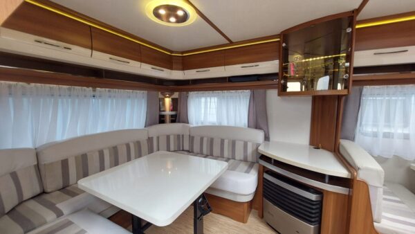 Hobby Vip 645 bj.2015, FRANSBED, MOVER, VOORTENT!!! - Afbeelding 5