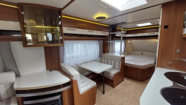 Hobby Vip 645 bj.2015, FRANSBED, MOVER, VOORTENT!!! - Afbeelding 6